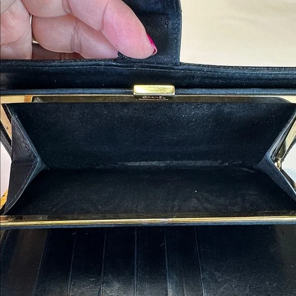 CHANEL CC Caviar Black Long Wallet Made in France - Picture 13 of 16